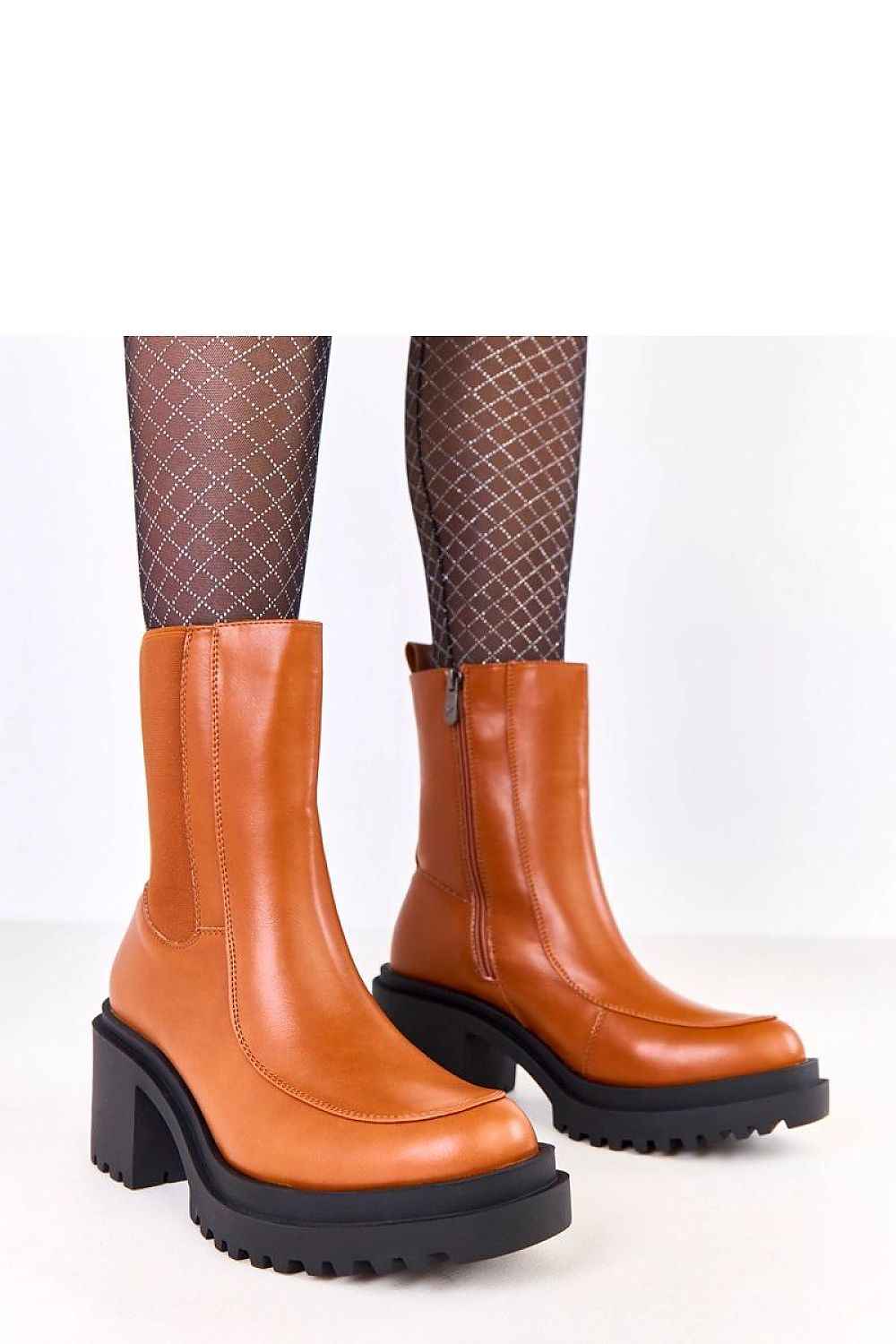 Heel boots model 219416